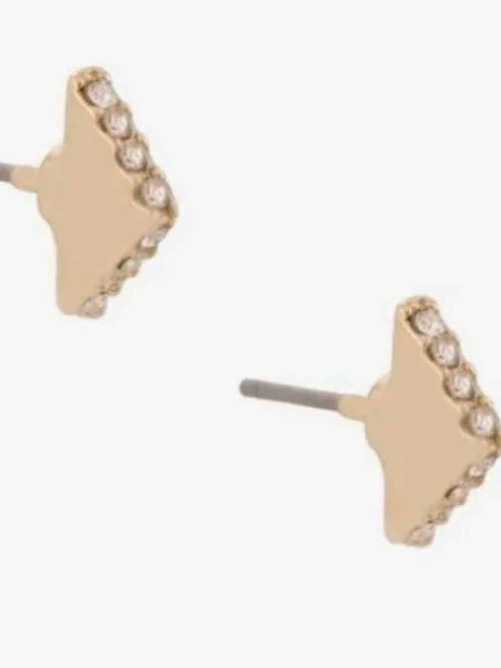 NWT Uncommon James Gold Arrow stud earrings - Picture 3 of 5